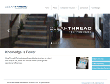 Tablet Screenshot of clearthread.com